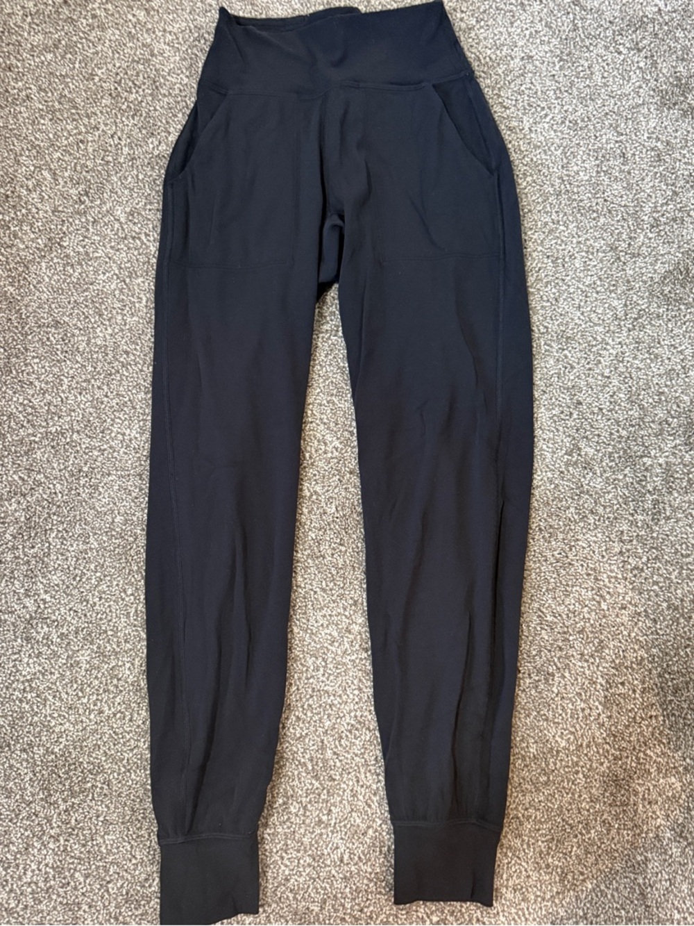 lululemon athletica Black High-Rise Jogger Pants